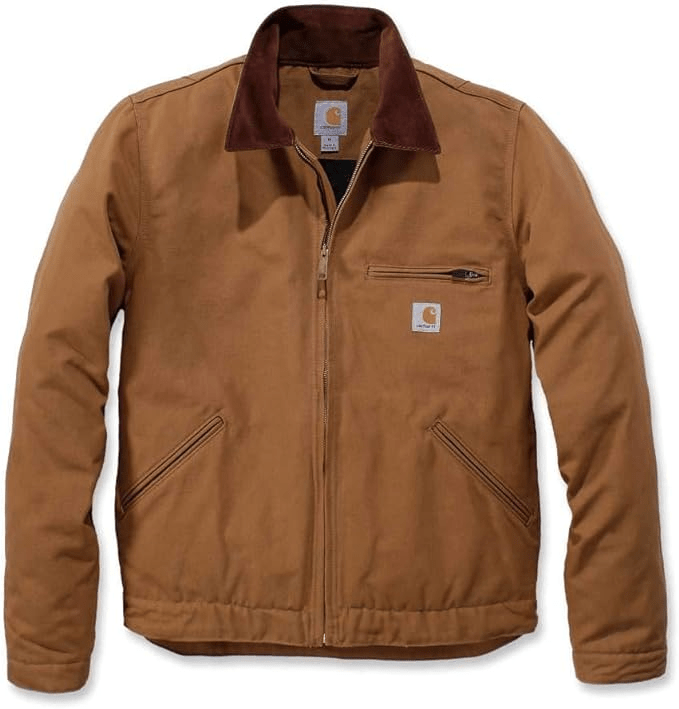 image - WellReviewed.co Carhartt Men's Relaxed Fit Duck Blanket Lined Detroit Jacket - Western-Inspired Fall Fashion
