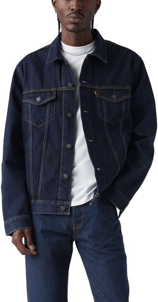 image - WellReviewed.co Levi's Men's Trucker Jacket - Classic Western-Inspired Fall Outerwear