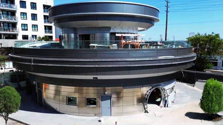 We Can't Wait for the Tesla Drive-In Supercharger Station in Hollywood